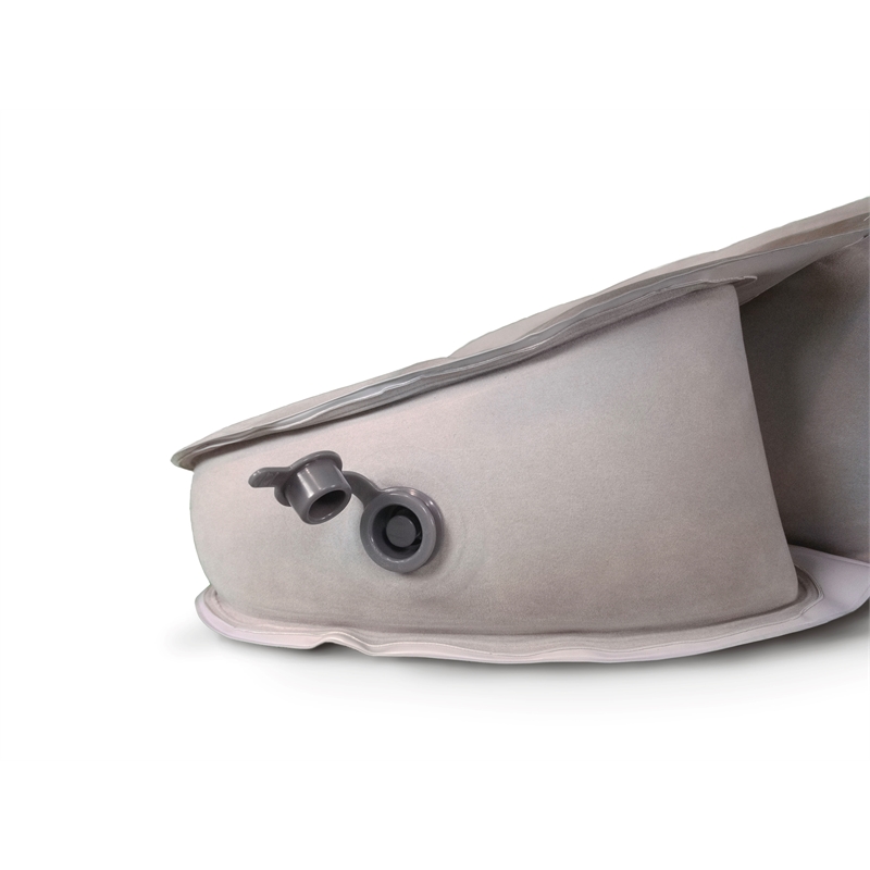 Brightspot Air Inflatable Travel Meditation Cushion in Black