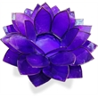 Brightspot Moonshadow Capiz Shell Tea Light Holder in Purple