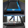 FYC Heavy Duty Foldable  3.5 HP Treadmill w/ Incline & Bluetooth in Black