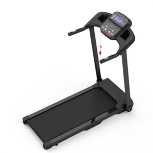FYC 2.5HP Electric Folding Treadmill for Home Gym in Black