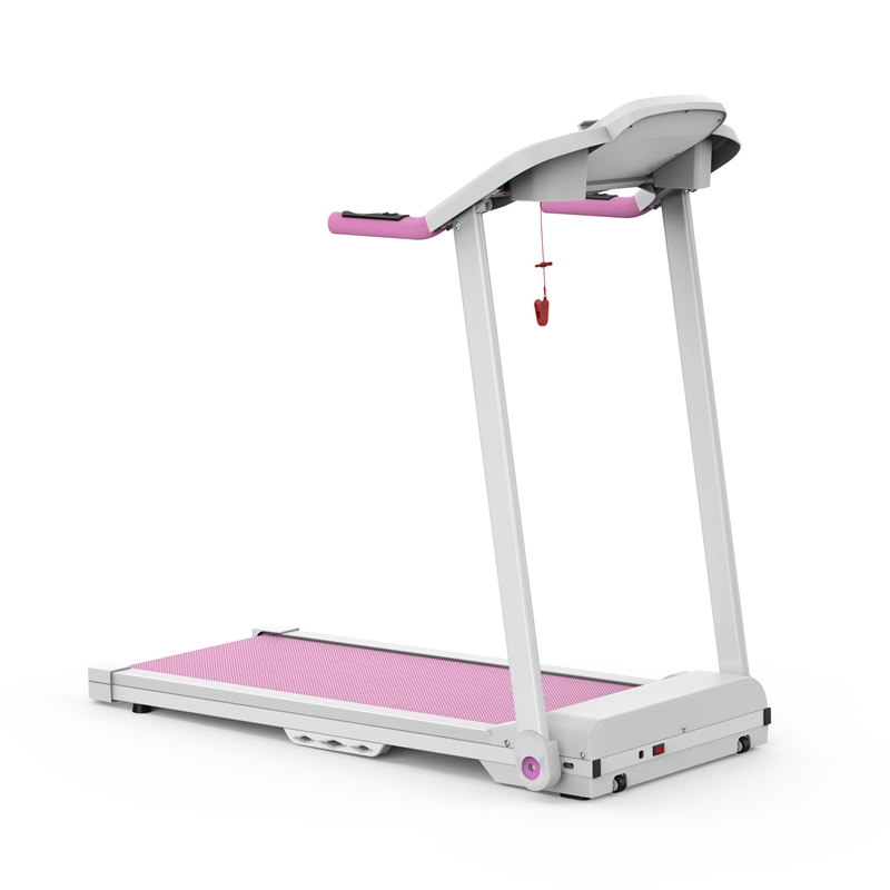 FYC 2.5HP Electric Folding Treadmill for Home Gym in Pink