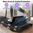 FYC Electric 2.5HP Folding Treadmills for Home w/ Bluetooth & Incline Black