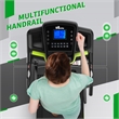 FYC 3.5HP Folding Treadmill with Incline & APP Control 12 Programs in Green