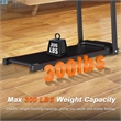 FYC 2.5HP Folding Treadmills Walking Pad with Handle Bar in Black