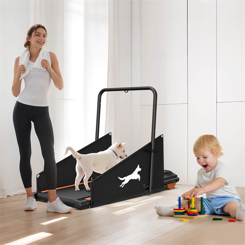 FYC Small/Medium Dogs Portable Exercise Treadmill in Orange