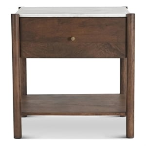 Shurs Lane Nellie 23.5&quot Nightstand in White