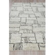 Aldridge Hand-Knotted Wool/Bamboo Silk Ivory/Charcoal 14'x18' Area Rug