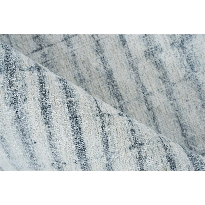 Allure Handloomed Wool/Bamboo Silk Ivory/Blue 10'x14' Area Rug
