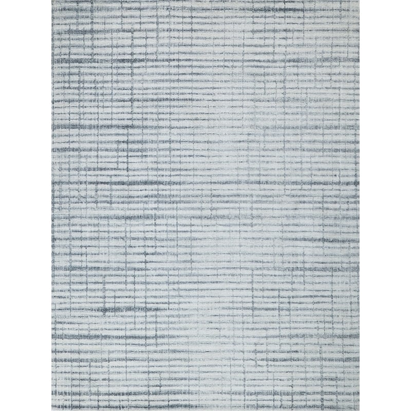 Allure Handloomed Wool/Bamboo Silk Ivory/Blue 12'x15' Area Rug