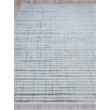 Allure Handloomed Wool/Bamboo Silk Ivory/Blue 14'x18' Area Rug