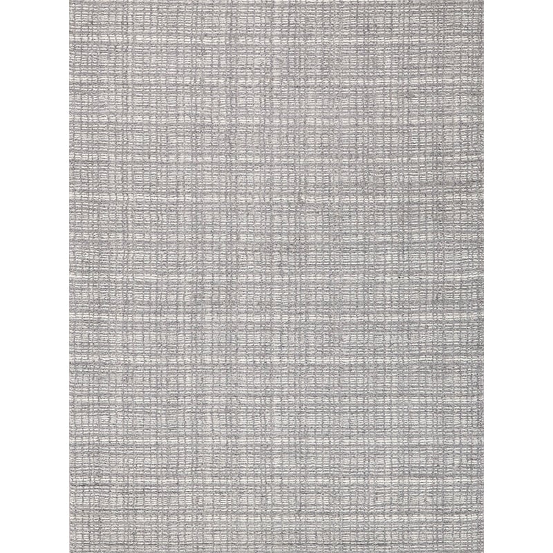 Alpine Handloomed New Zealand Wool Gray/Ivory 15'x24' Area Rug