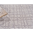 Alpine Handloomed New Zealand Wool Gray/Ivory 6'x9' Area Rug