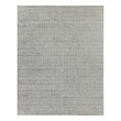 Addison Handloomed Bamboo Silk Dark Gray 6'x9' Area Rug