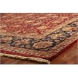 Agra Hand-Knotted New Zealand Wool Red/Gold 13'x20' Area Rug
