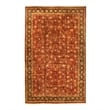 Agra Hand-Knotted New Zealand Wool Red/Gold 13'x20' Area Rug