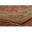 Agra Hand-Knotted New Zealand Wool Red 13'x20' Area Rug
