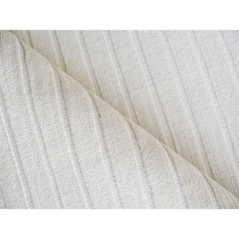 Amani Modern Handloomed Silky Nylon White 15'x20' Area Rug