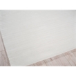 Amani Modern Handloomed Silky Nylon White 6'x9' Area Rug
