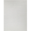 Amani Modern Handloomed Silky Nylon White 6'x9' Area Rug