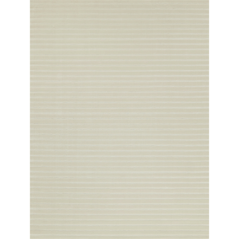 Amani Modern Handloomed Silky Nylon Beige 4'x6' Area Rug