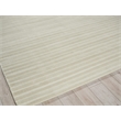 Amani Modern Handloomed Silky Nylon Beige 6'x9' Area Rug