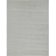 Amani Modern Handloomed Silky Nylon Light Silver 10'x10' Square Area Rug
