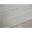 Amani Modern Handloomed Silky Nylon Light Silver 12'x15' Area Rug