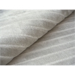 Amani Modern Handloomed Silky Nylon Light Silver 4'x6' Area Rug