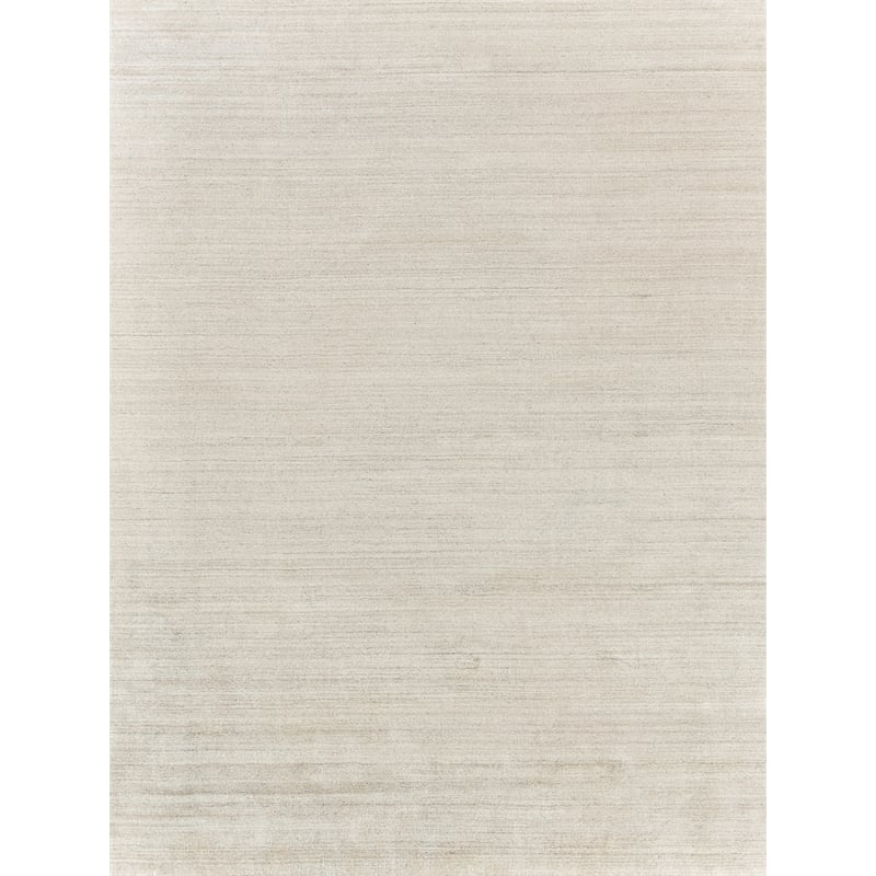 Ambrose Hand-Tufted Wool/Bamboo Silk Beige 2'x3' Area Rug