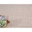 Alpine Handloomed New Zealand Wool Light Beige/Ivory 4'x6' Area Rug