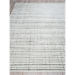 Allure Handloomed Wool/Bamboo Silk Ivory/Silver 2'x3' Area Rug