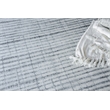 Allure Handloomed Wool/Bamboo Silk Ivory/Blue 8'x10' Area Rug