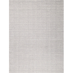 Alpine Handloomed New Zealand Wool Silver/Ivory 8'x10' Area Rug