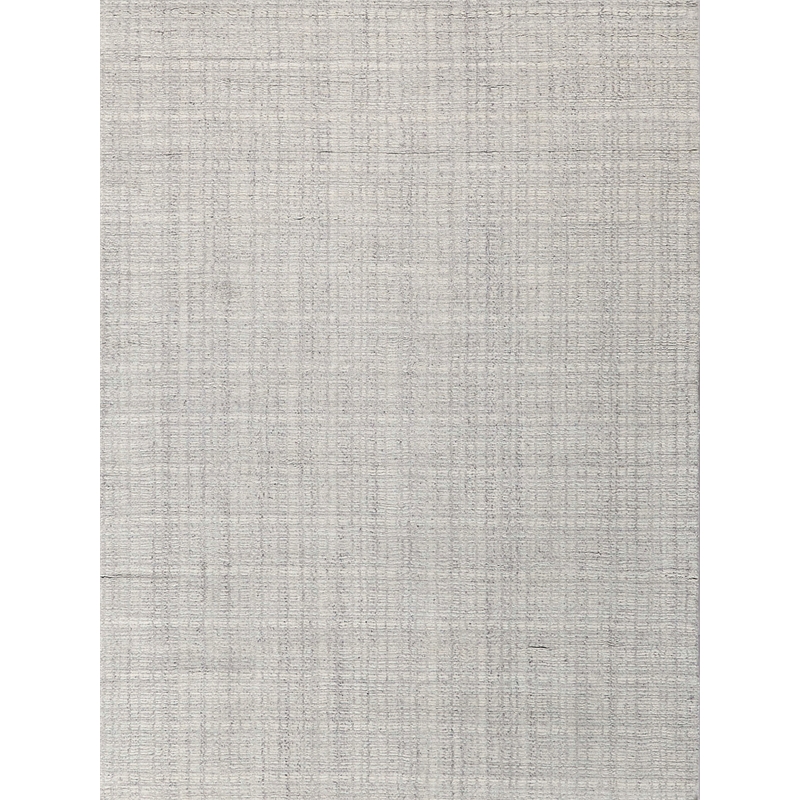 Alpine Handloomed New Zealand Wool Taupe/Ivory 9'x12' Area Rug