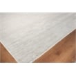 Ambrose Hand-Tufted Wool/Bamboo Silk Ivory/Gray 9'x12' Area Rug