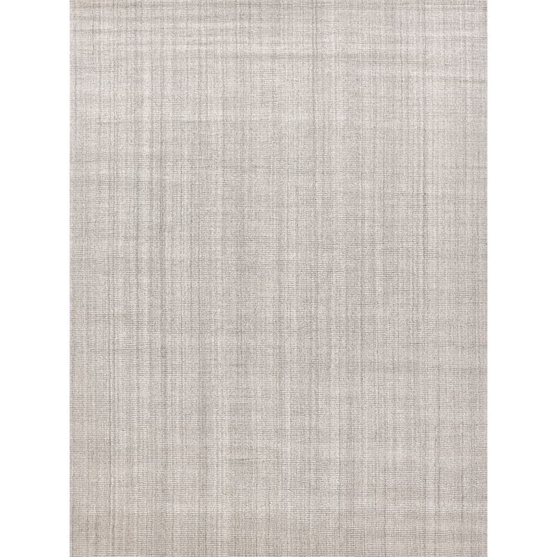 Ambrose Hand-Tufted Wool/Bamboo Silk Gray 8'x10' Area Rug