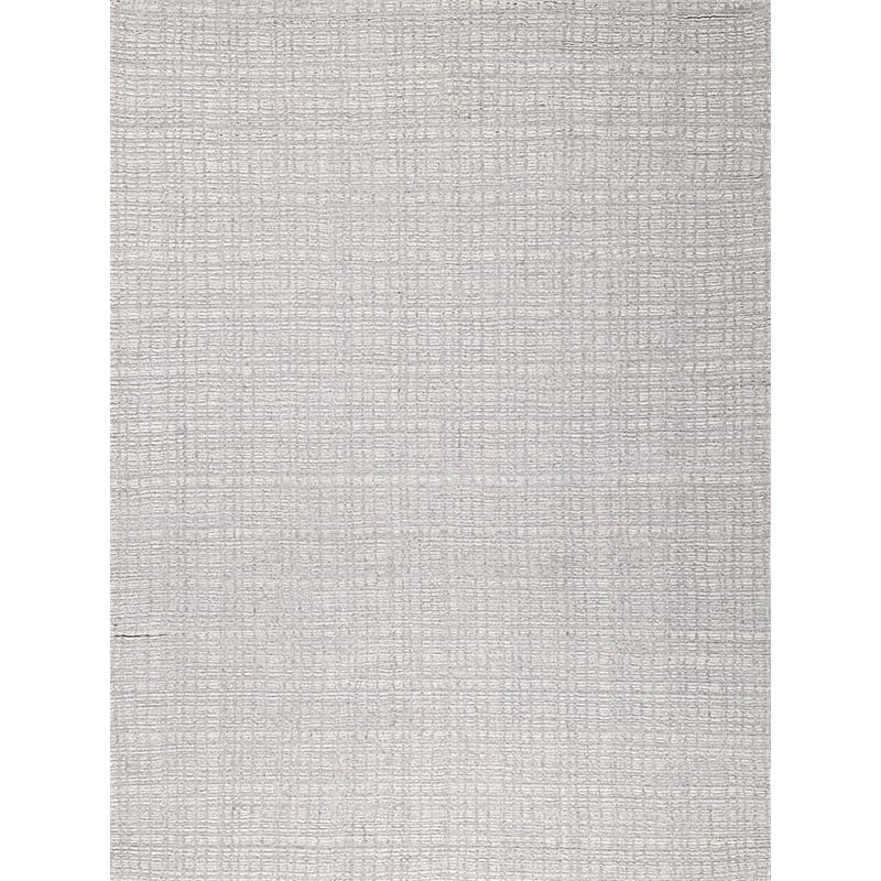 Alpine Handloomed New Zealand Wool Silver/Ivory 14'x18' Area Rug
