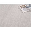 Alpine Handloomed New Zealand Wool Silver/Ivory 2'x3' Area Rug