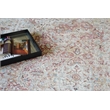Antique Loom Power Loom Polyester Beige/Rust 2'x3' Area Rug