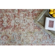 Antique Loom Power Loom Polyester Rust/Blue 2'x3' Area Rug