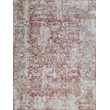 Antique Loom Power Loom Polyester Rust/Blue 2'x3' Area Rug