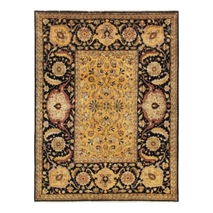 Antique Weave Hand-Knotted New Zealand Wool Gold/Rust 14'x18' Area Rug