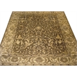 Antique Weave Oushak Hand-Knotted Wool Tobacco/Beige 11'6