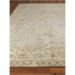 Antique Weave Oushak Hand-Knotted New Zealand Wool Gray/Ivory 9'x12' Area Rug