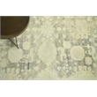 Antique Weave Oushak Hand-Knotted New Zealand Wool Blue/Gray 6'x9' Area Rug