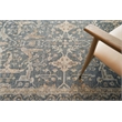 Antique Weave Oushak Hand-Knotted New Zealand Wool Blue 9'x12' Area Rug