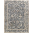 Antique Weave Oushak Hand-Knotted New Zealand Wool Blue 9'x12' Area Rug