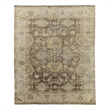 Antique Weave Oushak Hand-Knotted New Zealand Wool Mink/Ivory 6'x9' Area Rug