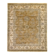 Antique Weave Oushak Hand-Knotted New Zealand Wool Gold/Ivory 9'x12' Area Rug