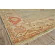 Antique Weave Serapi Hand-Knotted Wool Light Blue/Ivory 9'x12' Area Rug